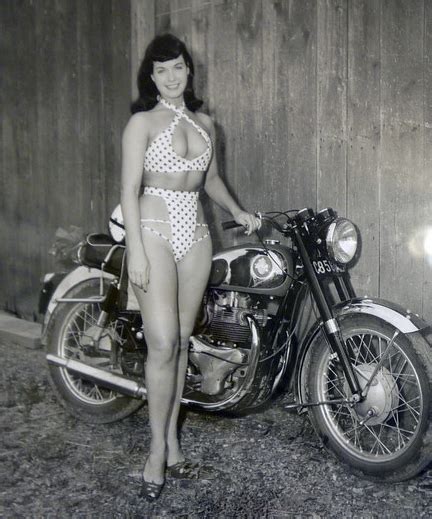 Gallery of the best girls with motorcycle pictures follow us! Vintage Motorcycle Girls 068 | Return of the Cafe Racers
