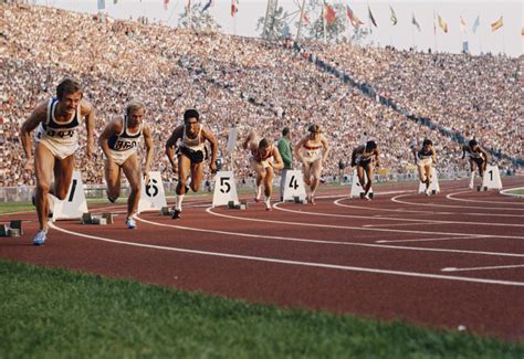 Sette uomini sotto i 10 secondi, è la prima volta nella storia delle olimpiadi. 15 foto di Pietro Mennea - Il Post