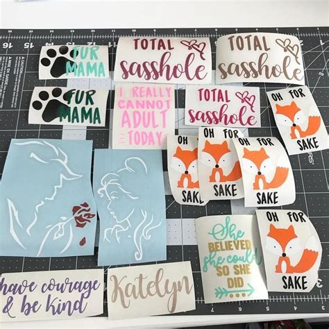 Hobbies That Make Money: Making Money With Cricut | Vinyl ...