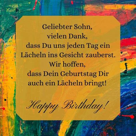 Gerne kann jeder hochzeitskarte ein ganz persönlicher stil verliehen werden. Geburtstagswünsche für Sohn, schöne Gedichte und Sprüche in 2020 | Gedichte und sprüche ...