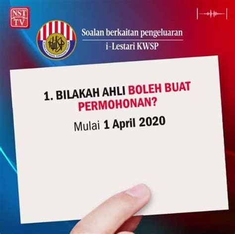 Due to the covid19 pandemic, all kiip classes are conducted online, so there is no restriction on the class location that you intend to apply for. Soalan berkaitan pengeluaran i-Lestari KWSP - Appkerja ...