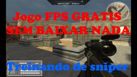 Jogo FPS de tiro que não precisa baixar, jogando muito ...