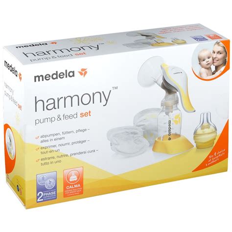 Wir verleihen in unserer apotheke milchpumpen der firma medela. medela Hand-Milchpumpe Harmony Pump & Feed Set - shop ...