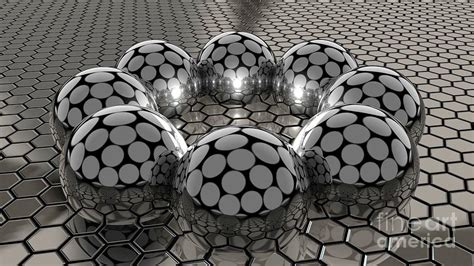 3D Quicksilver Spheres Balls Octagon Hexagon Ultra HD ...