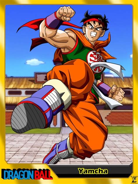 Yamcha (ヤムチャ yamucha) is a main protagonist in the dragon ball manga and in the anime dragon ball, and later a supporting protagonist in dragon ball z and dragon ball super, with a few appearances in dragon ball gt. (Dragon Ball) Yamcha by el-maky-z | Dragon ball super ...
