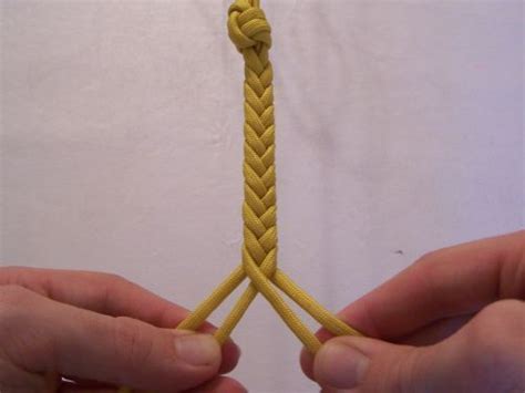 8 pass strand c to the left over both strands d and a. T. J. Potter, Sling Maker - Instructions for a 4-strand Flat Braid | Braided bracelet tutorial ...