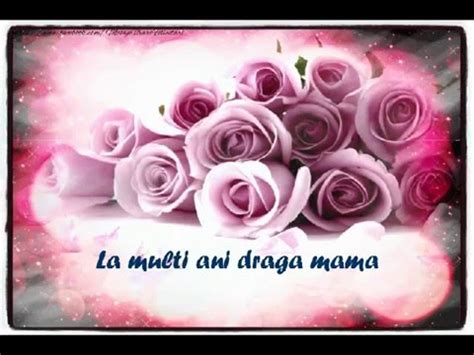 La multi ani de departe! Felicitare muzicala cu la multi ani pentru mama! - YouTube