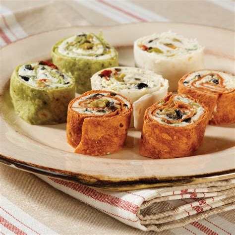 I love this idea as you are then freed up to enjoy your company so that is why i am bringing you 18 easy cold party appetizers. Touchdown Pinwheels Recipe | MyRecipes