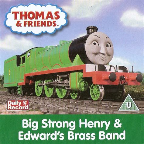 Henry tries to prove that he is just as strong as gordon, but ends up taking too many trucks and derailing. Big Strong Henry/Edward's Brass Band | Thomas the Tank ...