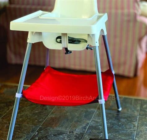 If you do not want to use the elastic strap you can hide it in the small pocket on the side of the cushion. Red :) IKEA High Chair Organizer with Zippered Storage ...