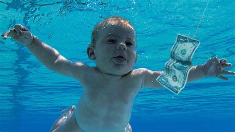 Nirvana has been accused of 'sexual exploitation' in a $150k lawsuit by the subject of their nevermind album cover. Nirvana 'Nevermind' baby recreates album cover 25 years on