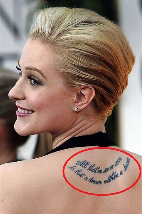 Behind her right ear, the number 15, a significant one for. Evan Rachel Wood's 5 Tattoos & Their Meanings - Body Art Guru