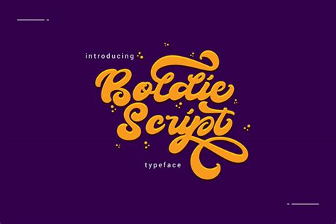 Boldie script font free for personal and commercial use. Boldie Script Typeface on Behance