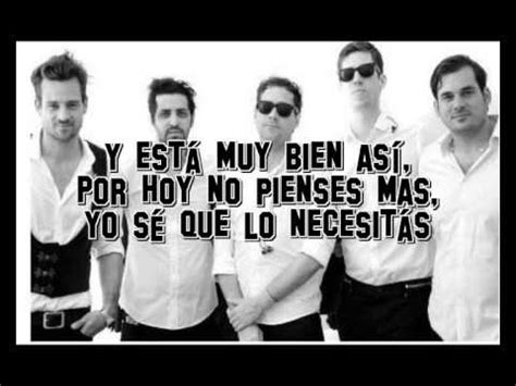 Y está muy bien así por hoy no pienses más yo sé que lo necesitás. Tan Bionica - Ciudad Magica ( LETRA ) - YouTube