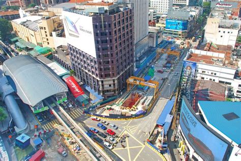 From seletar airport to bukit bintang by flight. Pictures of Bukit Bintang MRT Station during construction ...