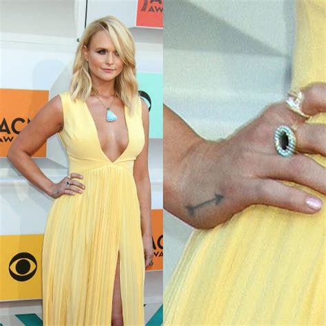 Miranda lambert has a reported seven tattoos, the most recent of which is a queen of hearts design on her right arm. Miranda Lambert's 4 Tattoos & Meanings | Steal Her Style