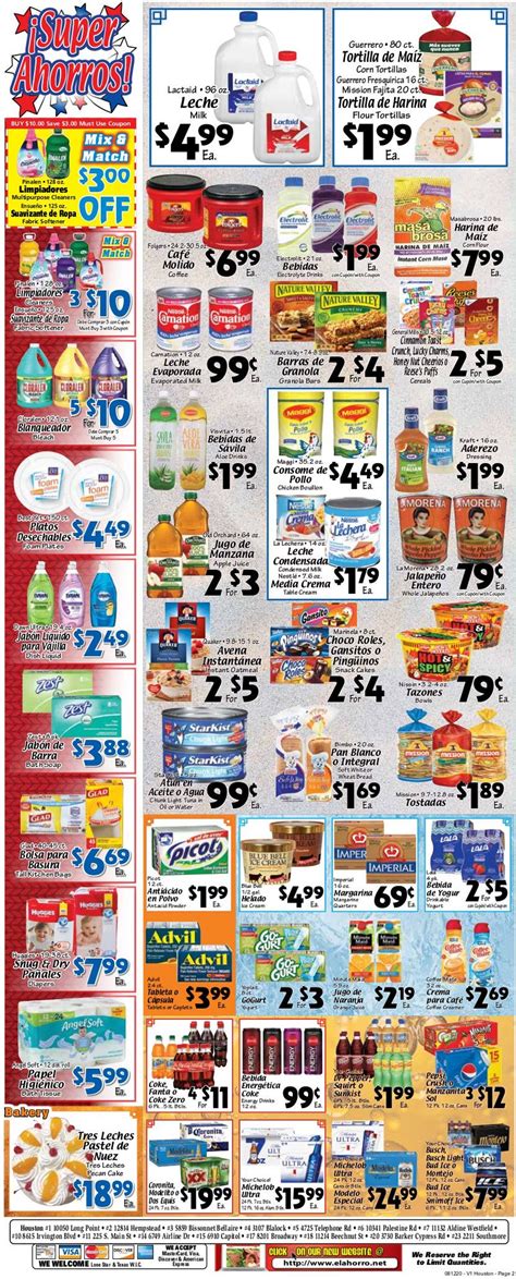 That now carries the parent's company private label items, offering further discou El Ahorro Supermarket Ad Circular - 08/12 - 08/18/2020 ...