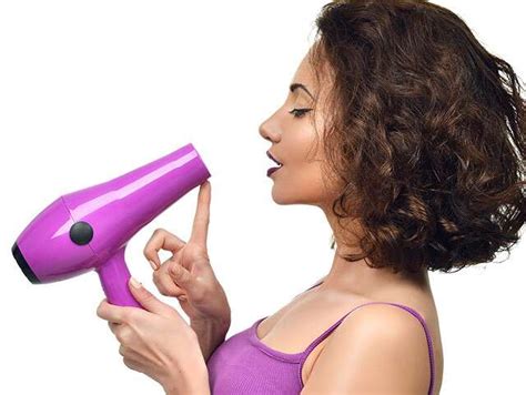 To curl ends, roll them under with a round brush, blast with heat, and set with cold air. How To Find The Right Blow Dryer For Curly Hair? in 2020 ...