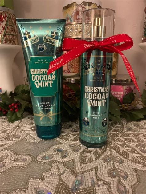 A thousand christmas wishes body lotion by bath & body works is a limited edition fragrance that celebrates all the joyous moments of a thousand christmas. **BRAND NEW** Christmas Cocoa && Mint 8oz Ultra Shea Body ...