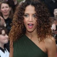 The short strands always end up out of the ponytail holder and in your face (ugh). Noėmie Lenoir curls. | Curly hair styles, Curly hair dos ...