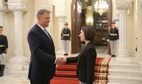 Klaus iohannis a răspuns la întrebarea. Maia Sandu: Preşedintele Klaus Iohannis va vizita ...