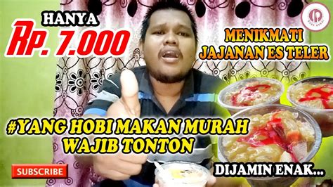 Avocado, coconut meat, cincau, jackfruit and other fruits are served with coconut milk, sweetened condensed milk, pandanus amaryllifolius leaf (normally in the form of cocopandan syrup), sugar, and a tiny amount of salt. ES TELER YANG LAGI VIRAL 2020 - YouTube