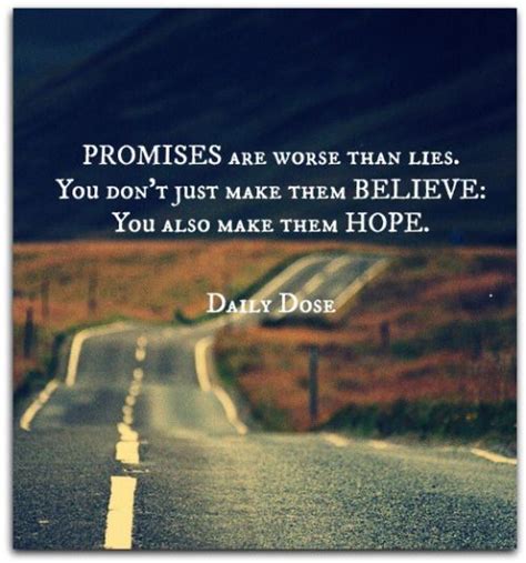 It's sad when someone, a friend or a loved one does not keeps their word and fails to keep their commitment. Pin by Linde Myers on james | Promise quotes, Broken ...