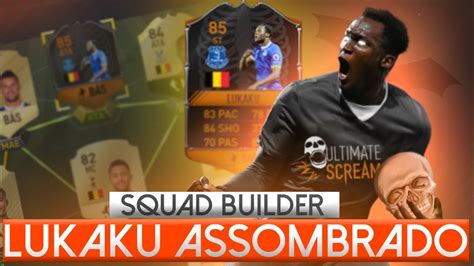 Share all sharing options for: FIFA 17 - SQUAD BUILDER - LUKAKU ASSOMBRADO - YouTube