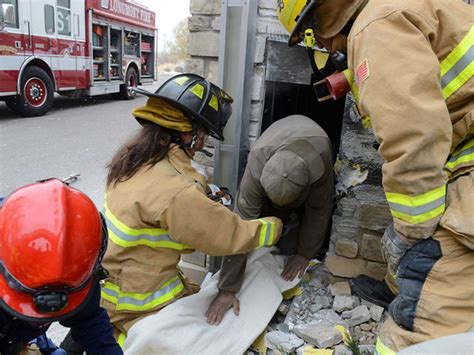 Anime stuck in the wall. Man trapped in wall climbed to roof to get view of stars ...