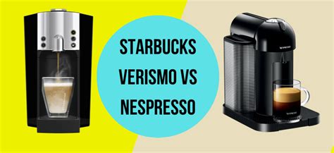 Originalline and vertuoline, which contain different amounts of coffee and therefore different amounts of caffeine. Verismo vs Nespresso - Coffee Worshiper