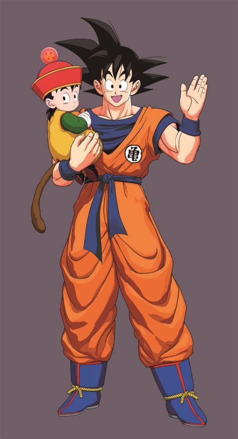A coveted dragon ball is in danger of being stolen! Dragon Ball Z Gigantic Series Son Goku and Son Gohan - DBZ ...