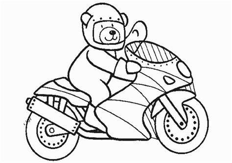 Das ausmalen lernt kinder die ganze verschiedenheit von farben kennen. Ausmalbilder motorrad kostenlos - Malvorlagen zum ausdrucken - AffeFreund.com