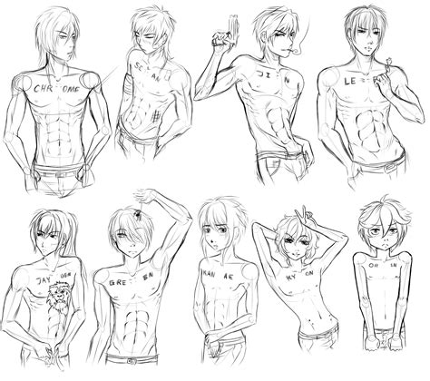 Figure poses by anny d on deviantart. TXC: male anatomy sketch practice 1 by Tiny-Midget on ...