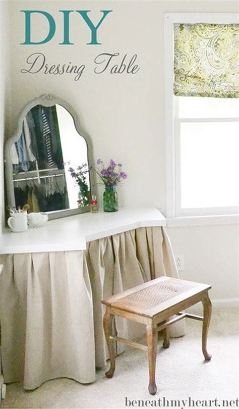 15 DIY Vanity Table Ideas - DIY Makeup Vanity