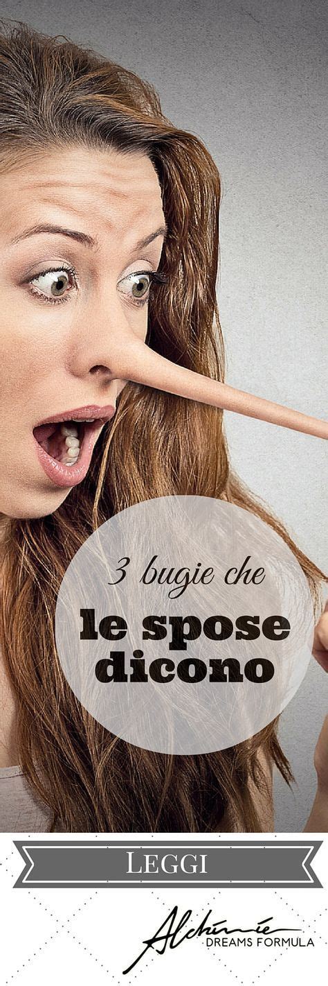 Maybe you would like to learn more about one of these? 3 bugie che le spose dicono (senza accorgersene) | Spose ...