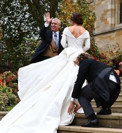 I will not be surprised if she has a rather quiet wedding, out of the public eye, with a few. Prince Andrew and Sarah Ferguson at Eugenie's Wedding ...