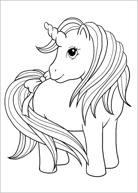 Disegno di collage kawaii da colorare acolorecom. 1001 + Idee per Unicorno da colorare con disegni
