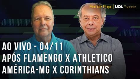 O jogo será exibido ao vivo na globo, sportv e premiere; Pós-jogo Flamengo x Atlhetico e América-MG x Corinthians ...