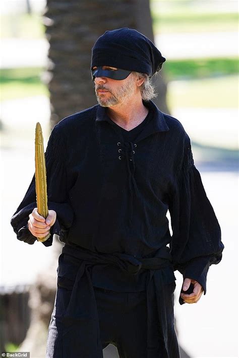 Maybe you would like to learn more about one of these? David Spade films in LA park dressed like a pirate ...