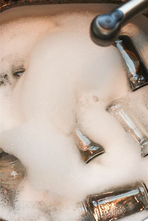 Rinse them off, shake off whatever moisture you can and finish up by drying them with the aforementioned microfiber cloth. How to Remove Sticky Labels from Glass Jars | Simply Being ...