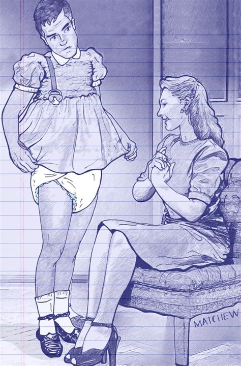 Oh how cute, we will get sissy some pretty frilly little things tomorrow and a pink nightie said my wife. 802x1219 | How big is baby, Diaper boy, Adult diapers