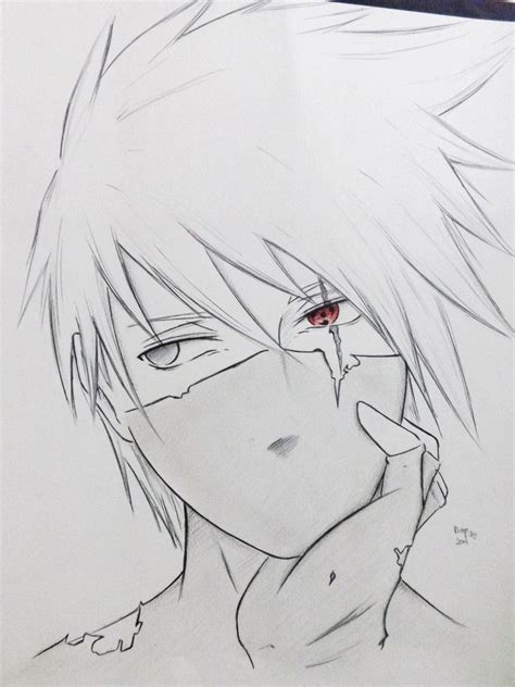 5 naruto characters jotaro kujo could defeat (& 5 he'd lose to). Kakashi xD by DiegoYojiJoji in 2020 | Naruto sketch, Anime sketch, Kakashi drawing