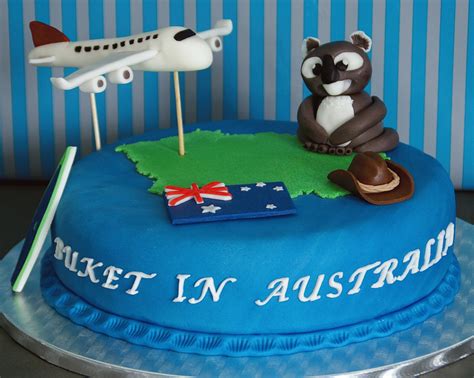 Wie erstelle ich einen kuchen in form von australien für jede art von feierlichkeiten, wie geburtstag, hochzeit, jubiläum, australia day. Eine Reise nach Australien ~ Back Bienchen