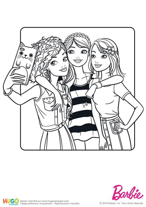 Dessin pour sa meilleure amie a imprimer gamboahinestrosa. Barbie Fashionistas, le selfie