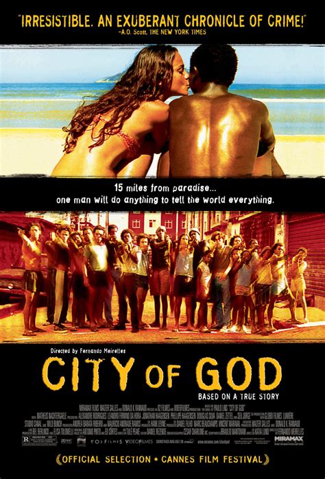 City of god, the favela (squatter settlement) for which the movie is named, is one of rio de janeiro's most notorious slums. City of God DVD Release Date