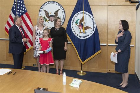 All law offices will have commissioners or notaries (because all practicing lawyers are commissioners or notaries and usually some of their staff are too). NRC Commissioner Wright receiving the Oath of Office | Flickr