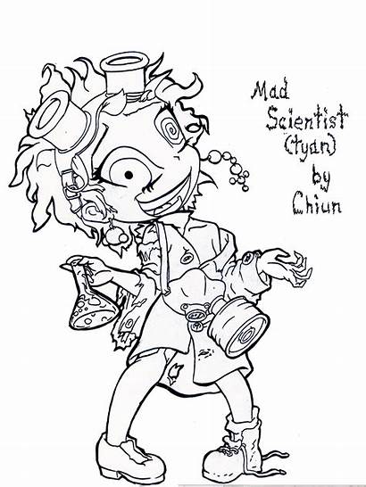 Loli Mad Scientist Anime Drawings Comics Jokes