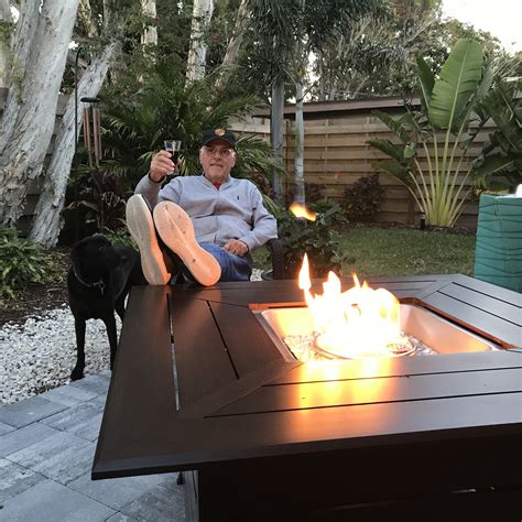 Check spelling or type a new query. Frank and a Stella enjoying our new fire pit | Mid century ...