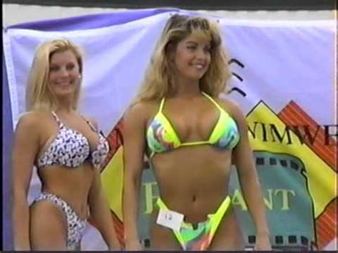 Valentino masturbates in black pantyhose. Bikini Contest Etown 90's PT1 - YouTube