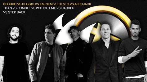 L'histoire commence il y a quelques semaines, alors que eminem a gagné le prix à partir de cette réponse, la page facebook de afrojack a été inondée de plusieurs milliers de. Deorro Vs Eminem Vs Tiesto Vs Afrojack - Step Back The ...